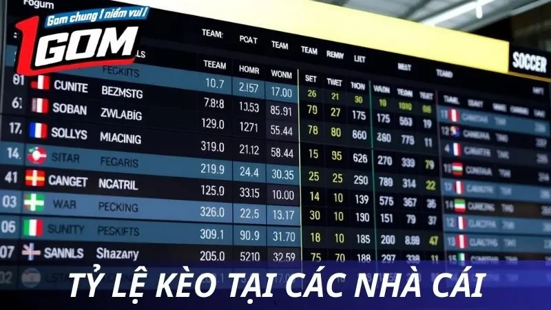 So Sánh Tỷ Lệ Kèo Từ 4 Nhà Cái Lớn: W88, M88, Bong88, Fun88